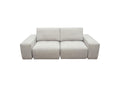 JAZZ2AC2ARLB Jazz Modular 2-seater With Adjustable Backrests In Light Brown Fabric