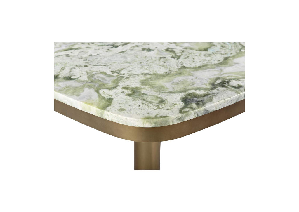 JD-1067-16-0 Celeste Cafe Table Green Onyx Marble