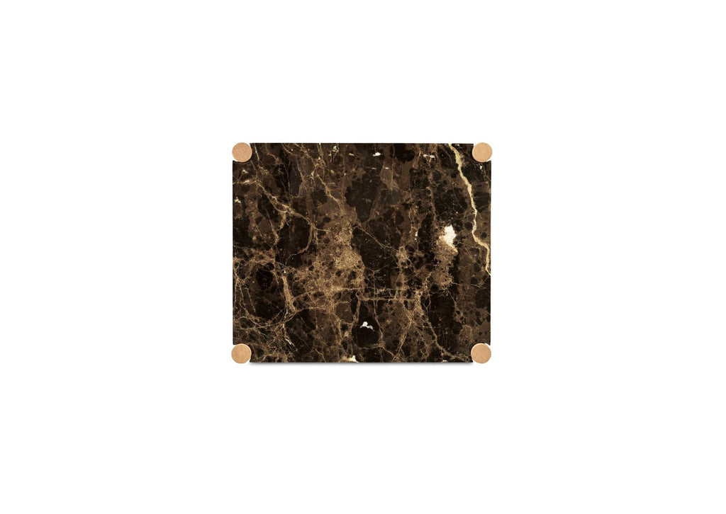 JD-1104-20 Elio Nightstand Dark Emperador Marble