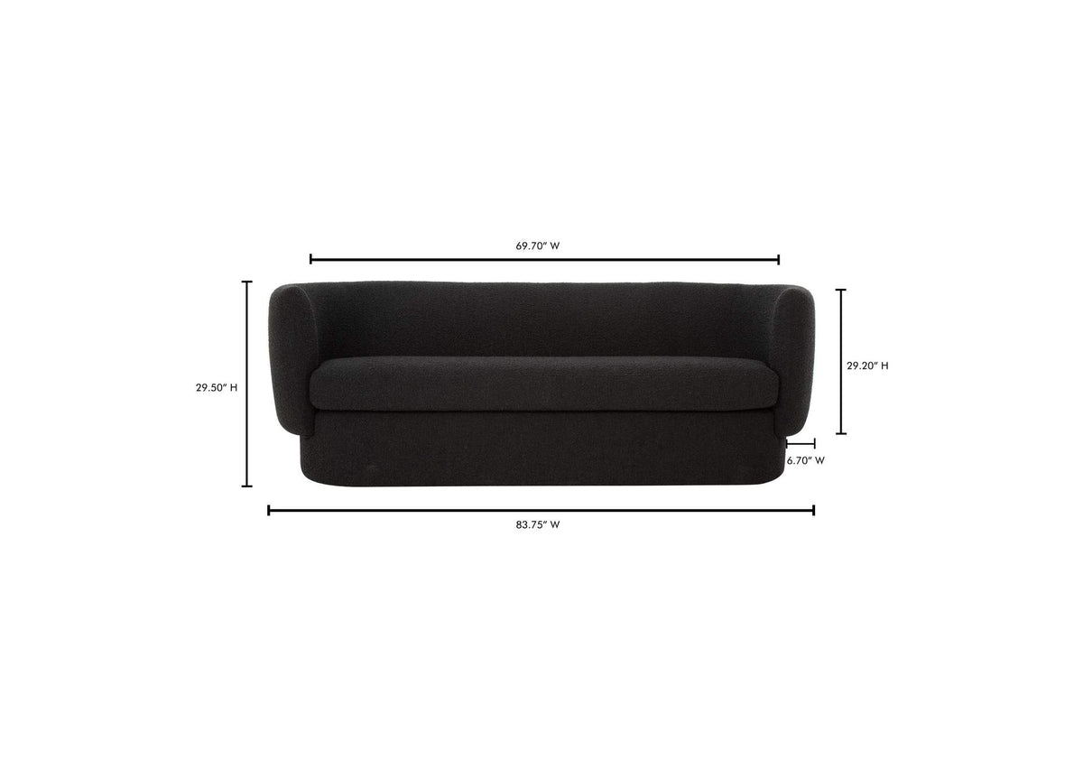 JM-1001-02 Koba Sofa Maya Black