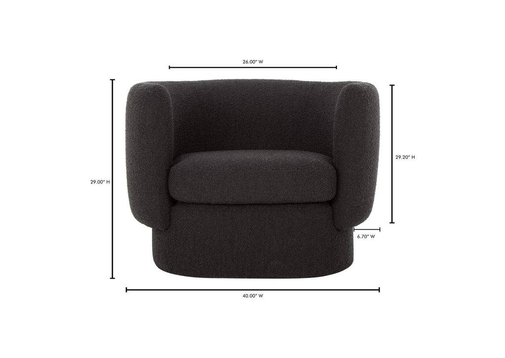 JM-1002-02 Koba Chair Maya Black