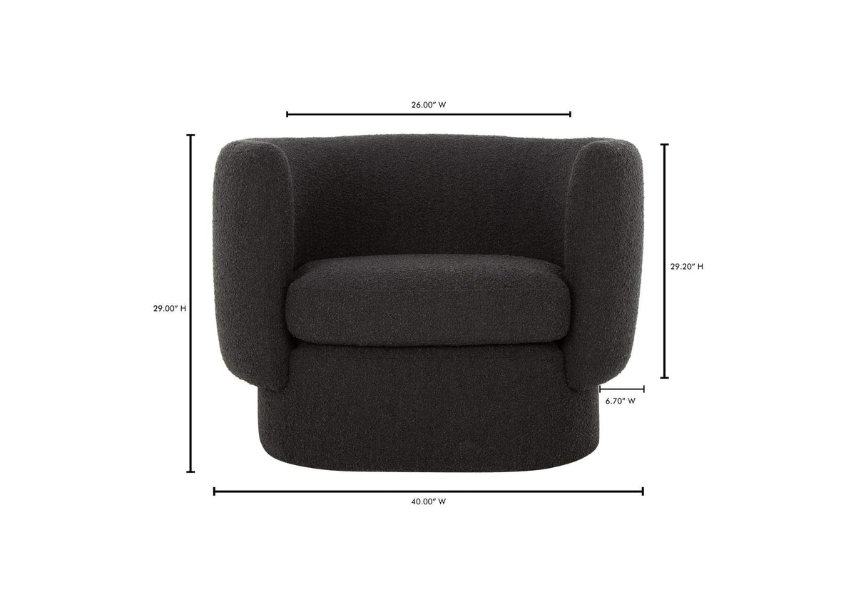 JM-1002-02 Koba Chair Maya Black