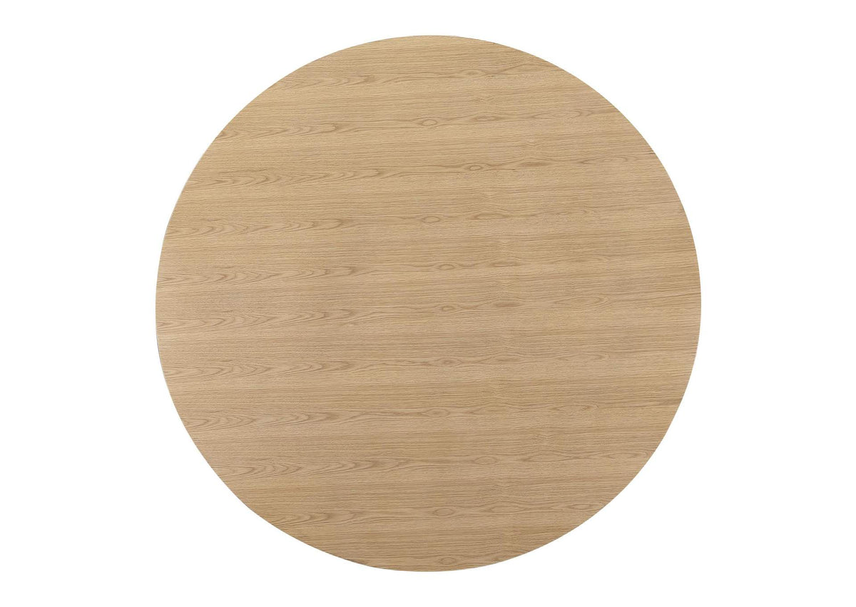 KC-1028-24-0 Otago 47In Round Dining Table Oak