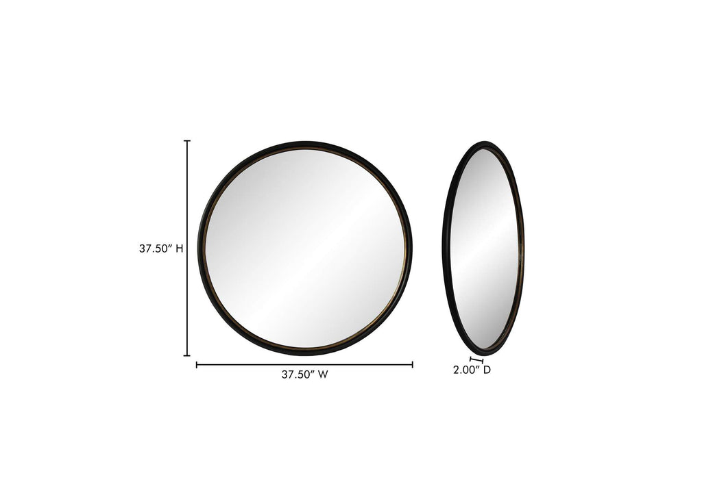 KK-1001-02 Sax Round Mirror