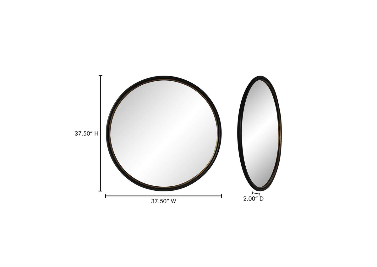 KK-1001-02 Sax Round Mirror