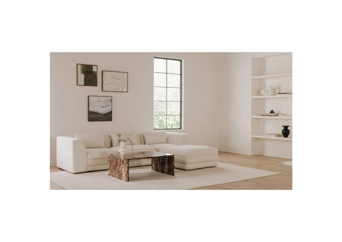 KQ-1032-18 Lowtide Ottoman Warm White