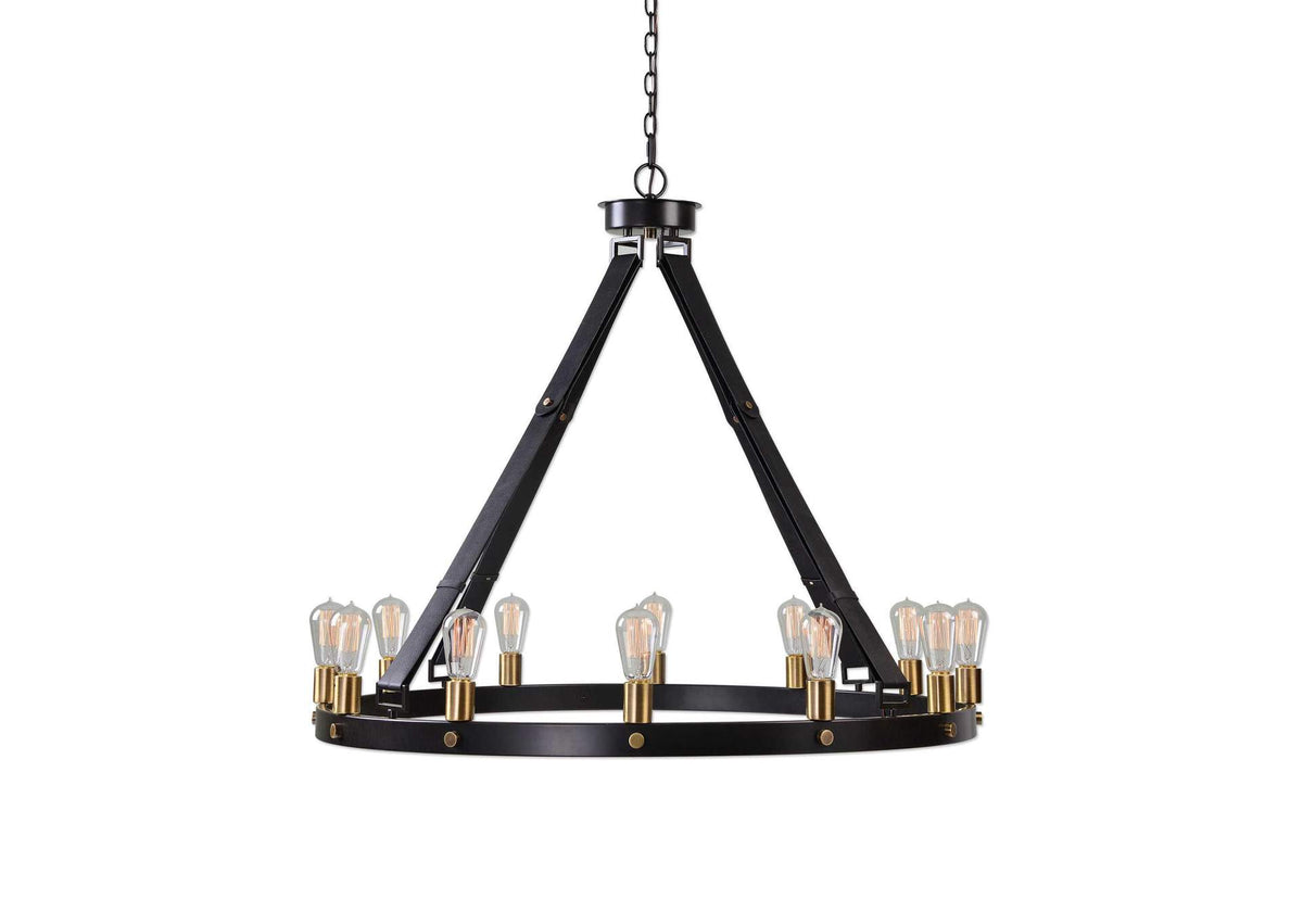 21280 Uttermost Marlow 12 Light Circle Chandelier