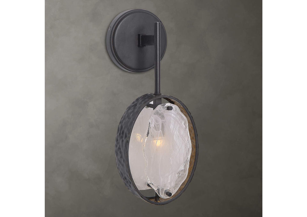 22517 Uttermost Maxin Dark Bronze Light Sconce