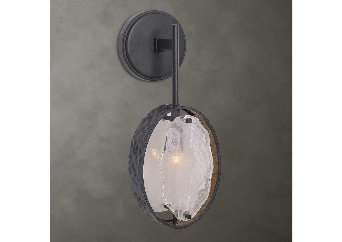 22517 Uttermost Maxin Dark Bronze Light Sconce
