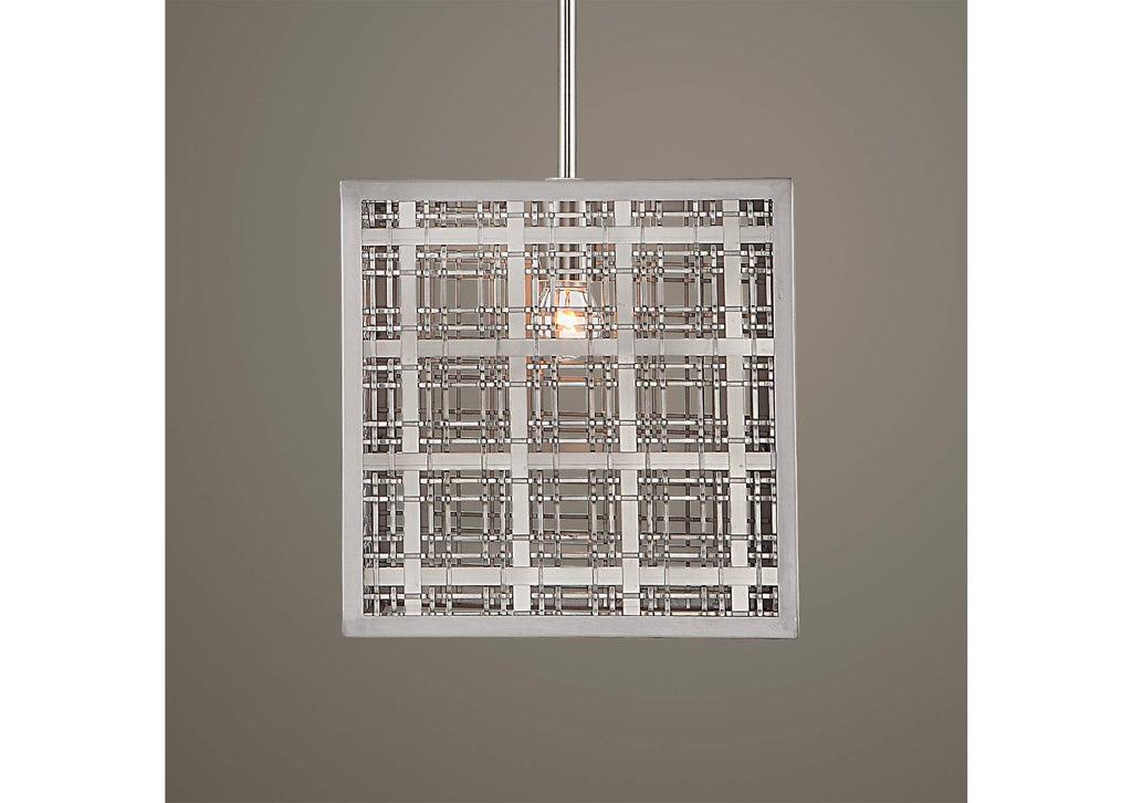 21569 Uttermost Pendleton Light Nickel Pendant