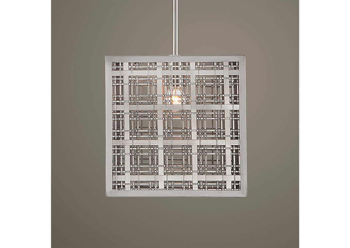 21569 Uttermost Pendleton Light Nickel Pendant