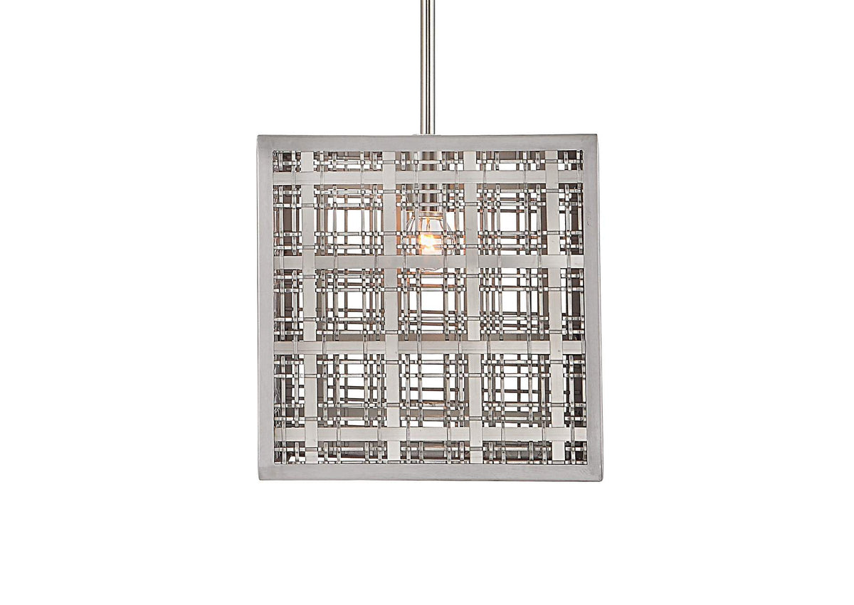 21569 Uttermost Pendleton Light Nickel Pendant
