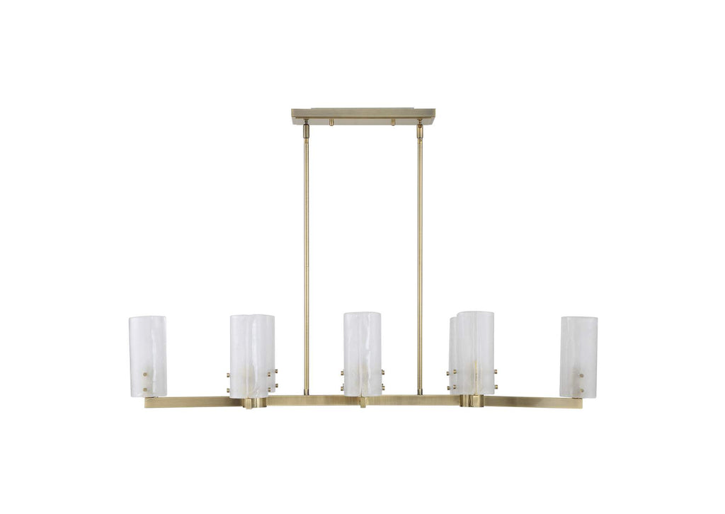 21392 Uttermost Mistie Light Linear Chandelier