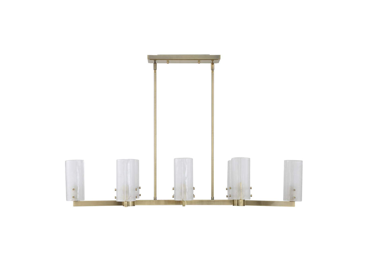 21392 Uttermost Mistie Light Linear Chandelier