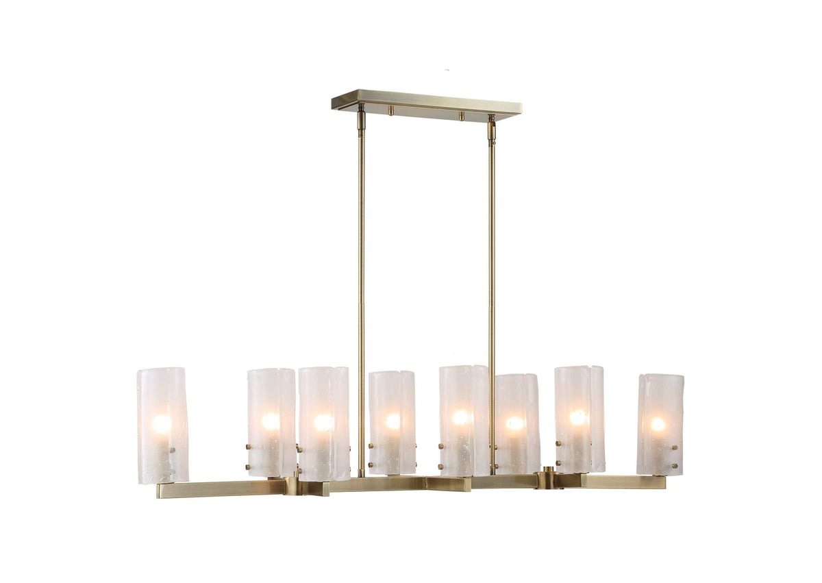 21392 Uttermost Mistie Light Linear Chandelier