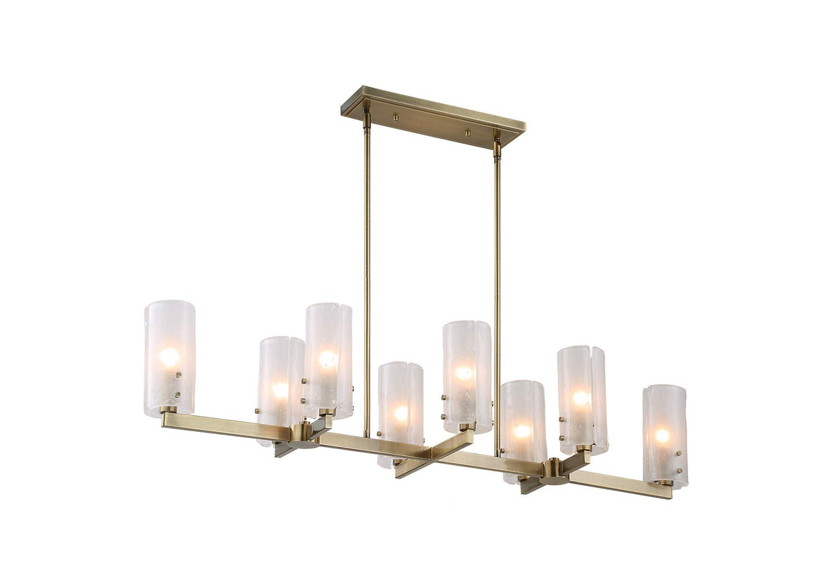21392 Uttermost Mistie Light Linear Chandelier