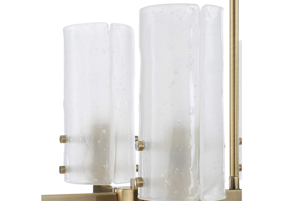 21392 Uttermost Mistie Light Linear Chandelier