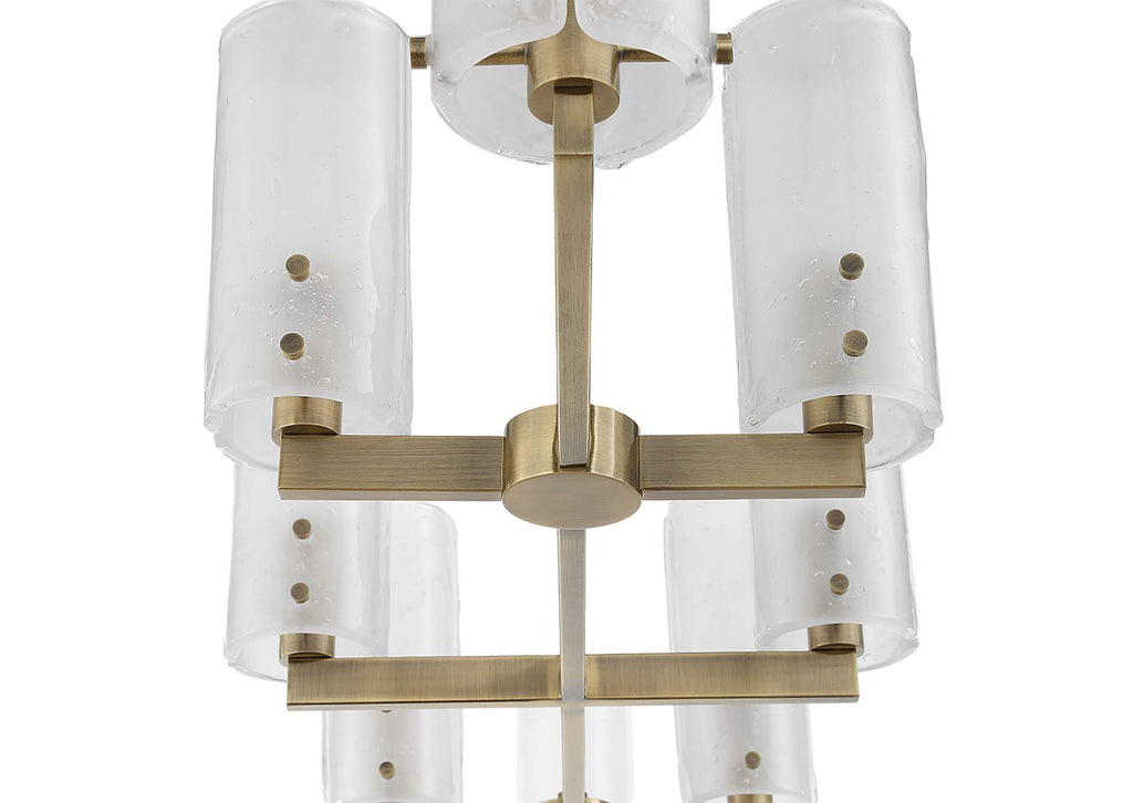 21392 Uttermost Mistie Light Linear Chandelier