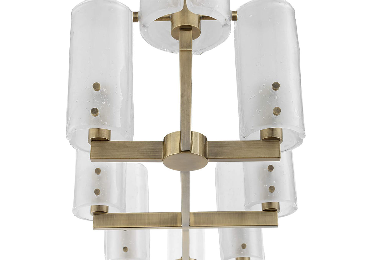 21392 Uttermost Mistie Light Linear Chandelier