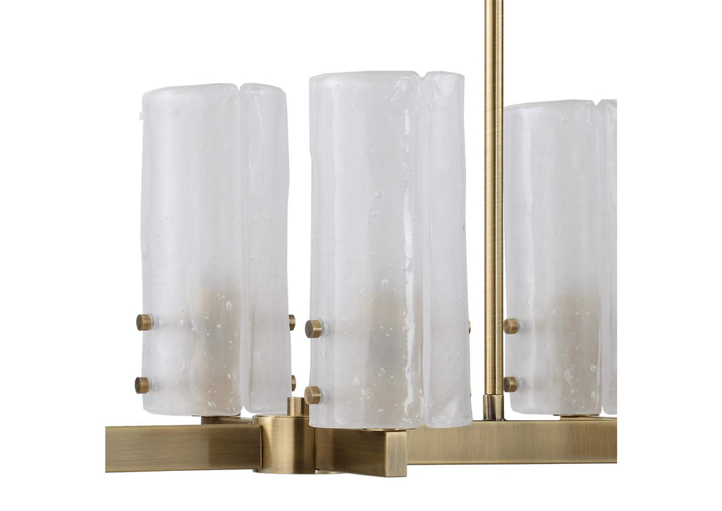 21392 Uttermost Mistie Light Linear Chandelier