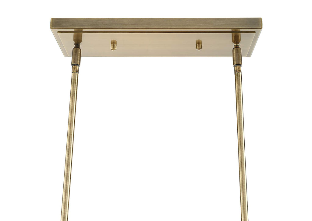 21392 Uttermost Mistie Light Linear Chandelier