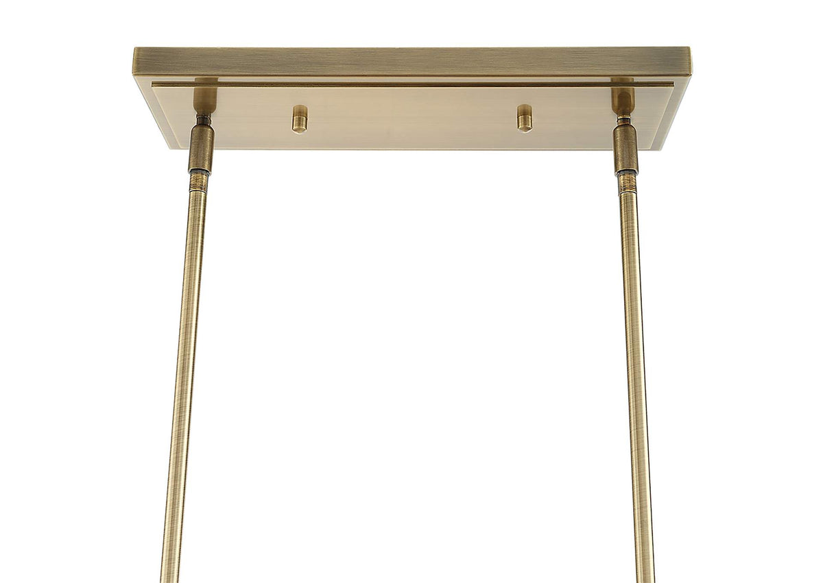 21392 Uttermost Mistie Light Linear Chandelier