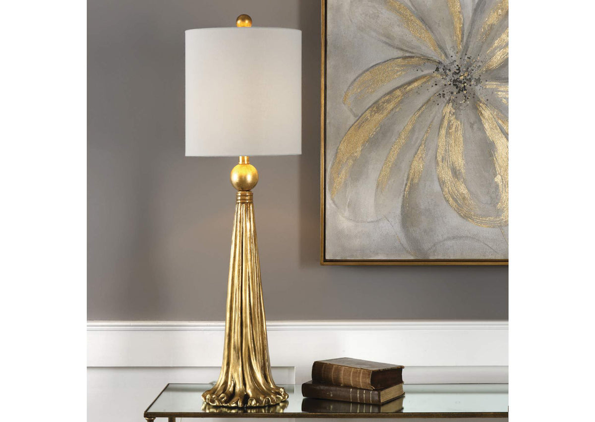29382-1 Uttermost Paravani Metallic Gold Lamp
