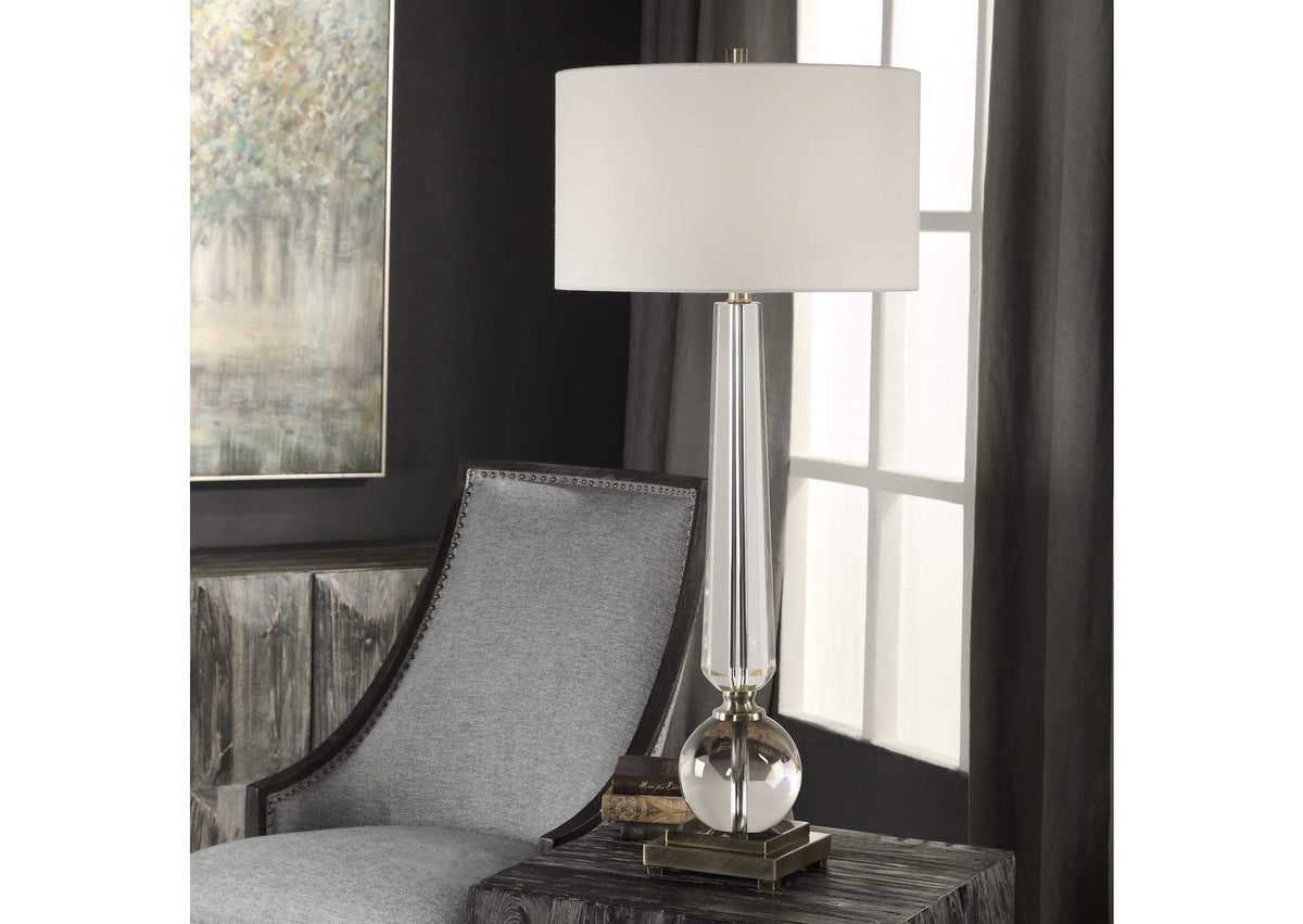 27883 Uttermost Crista Crystal Lamp