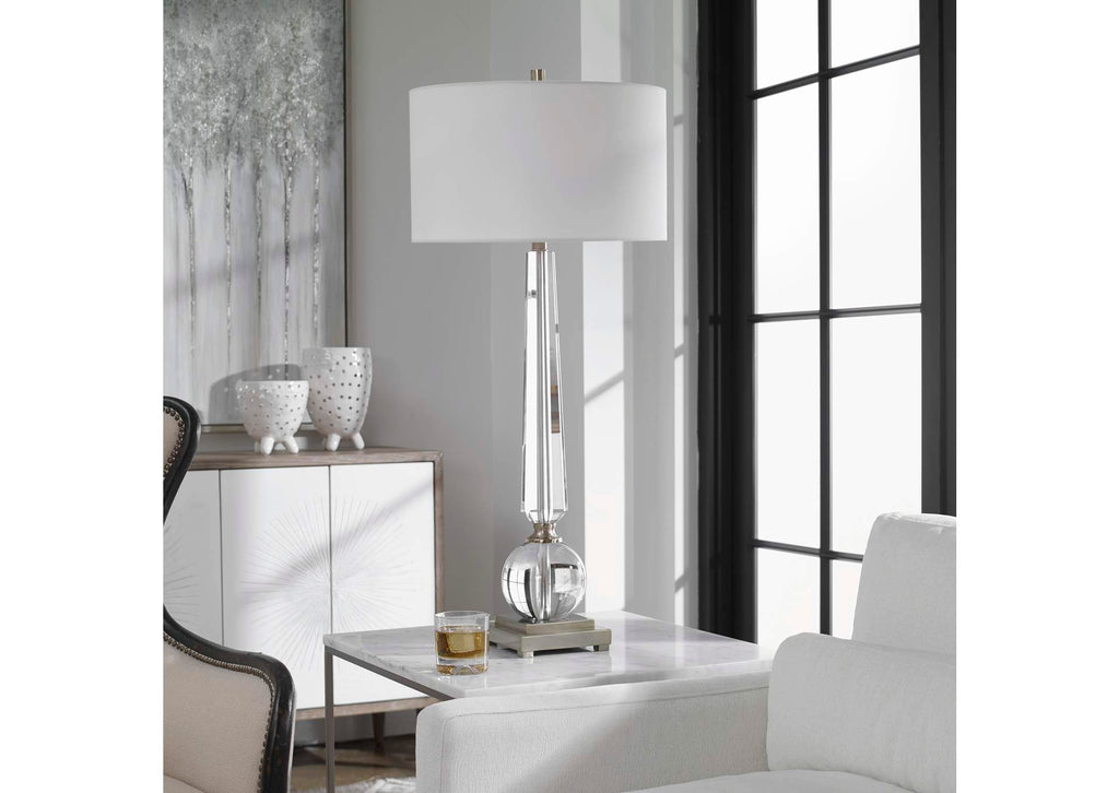 27883 Uttermost Crista Crystal Lamp