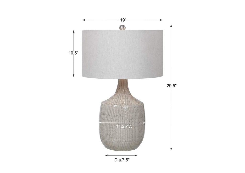 28205-1 Uttermost Felipe Gray Table Lamp