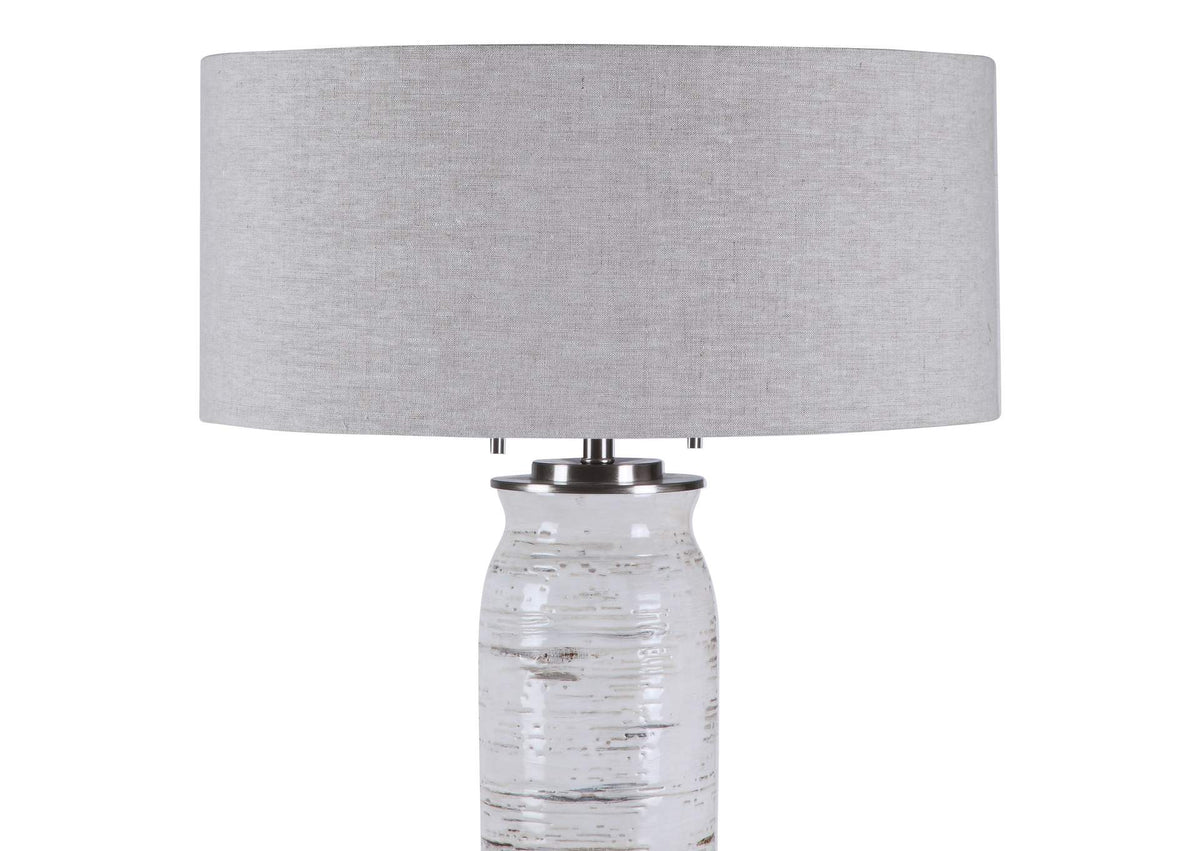 28275 Uttermost Lenta White Table Lamp