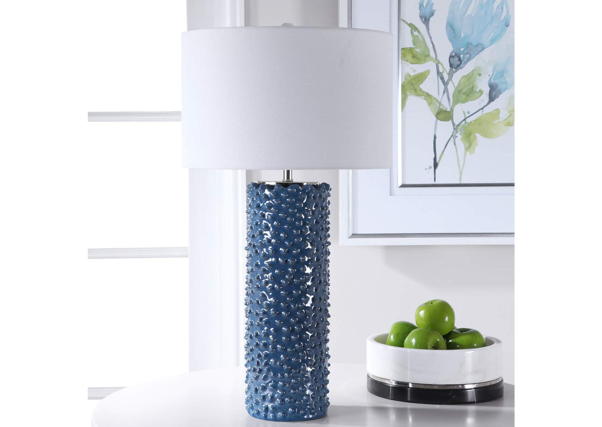 28285 Uttermost Ciji Blue Table Lamp