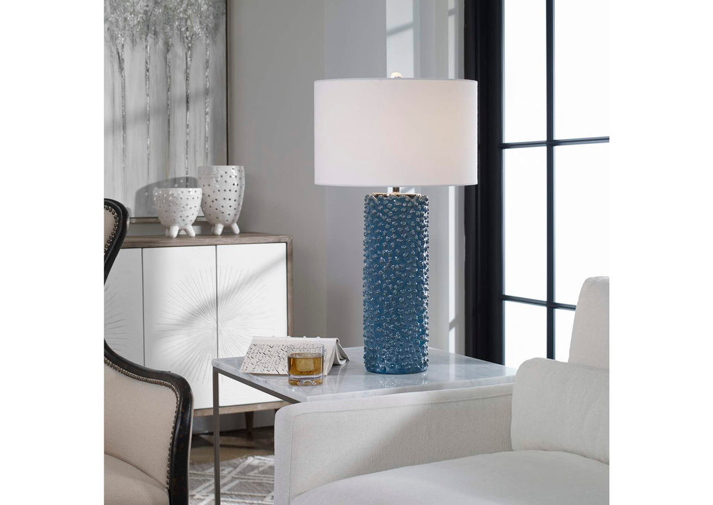28285 Uttermost Ciji Blue Table Lamp