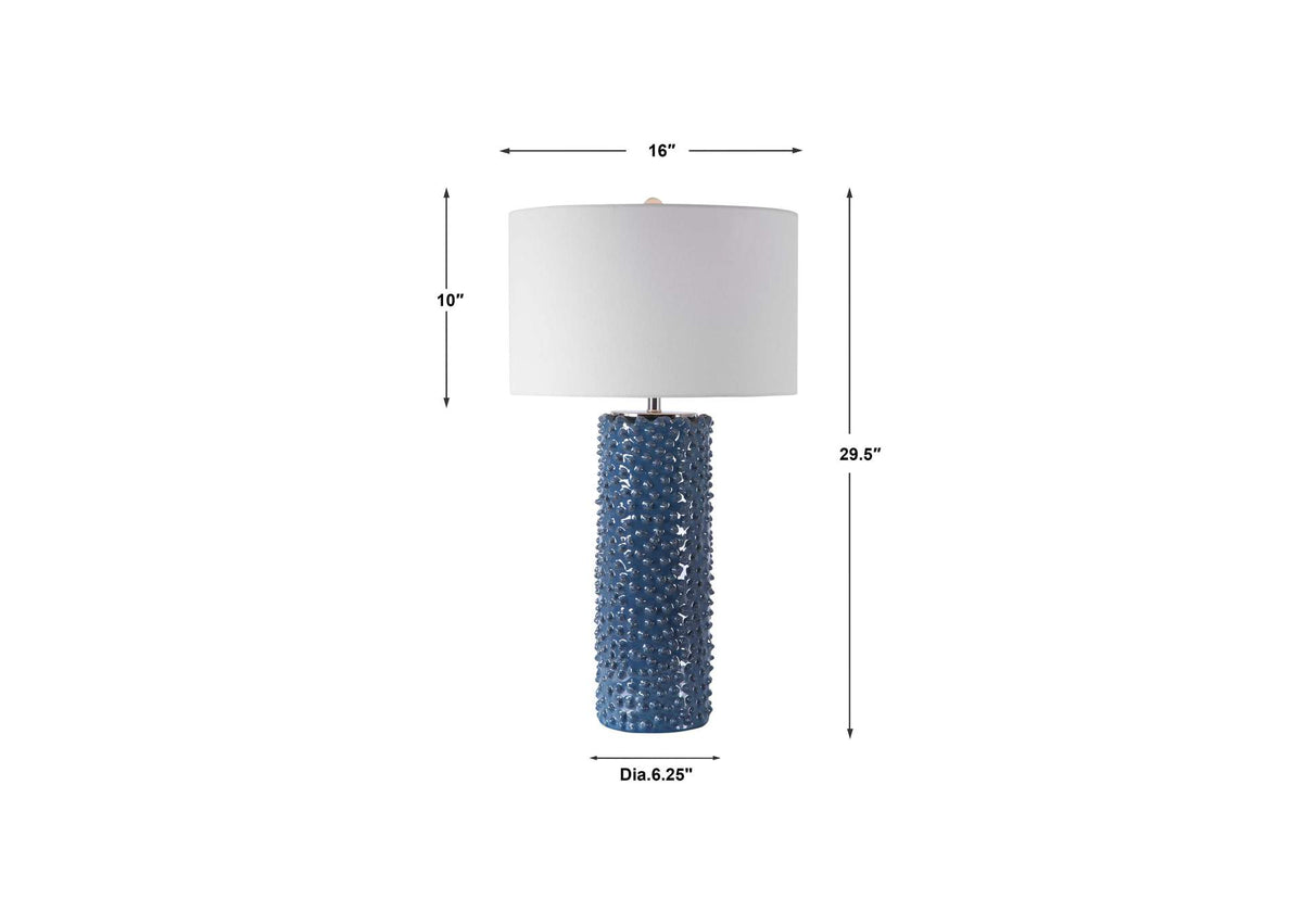 28285 Uttermost Ciji Blue Table Lamp