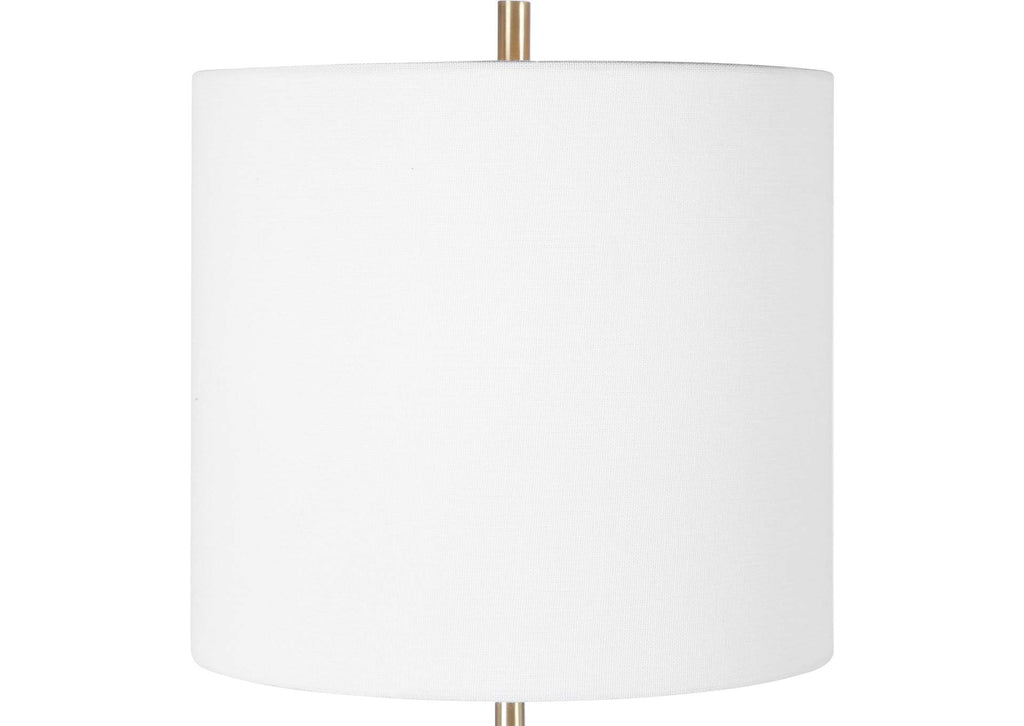 28332-1 Uttermost Eloise White Marble Table Lamp