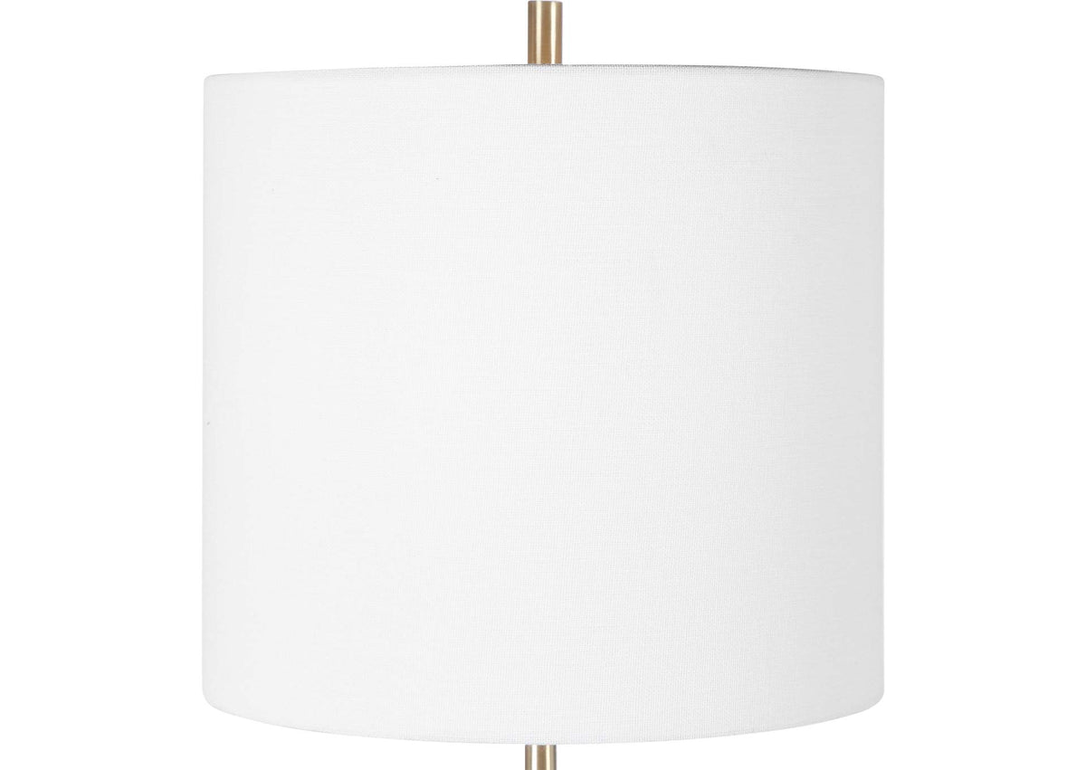 28332-1 Uttermost Eloise White Marble Table Lamp