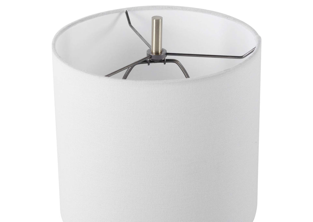 28332-1 Uttermost Eloise White Marble Table Lamp