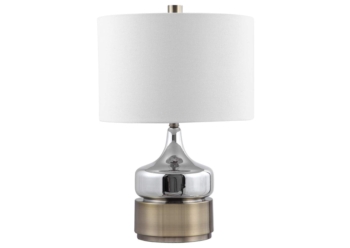28337-1 Uttermost Como Chrome Table Lamp