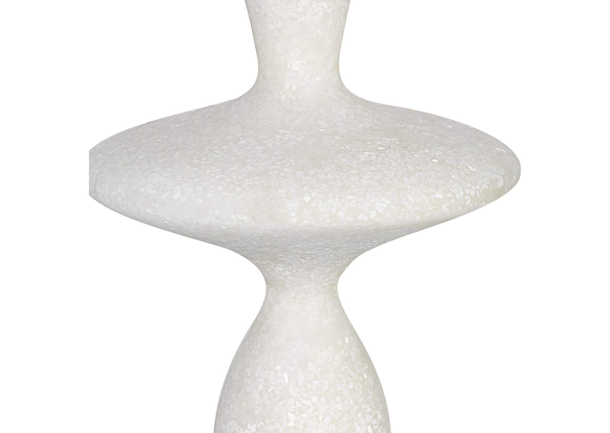 29796-1 Uttermost Inverse White Marble Table Lamp