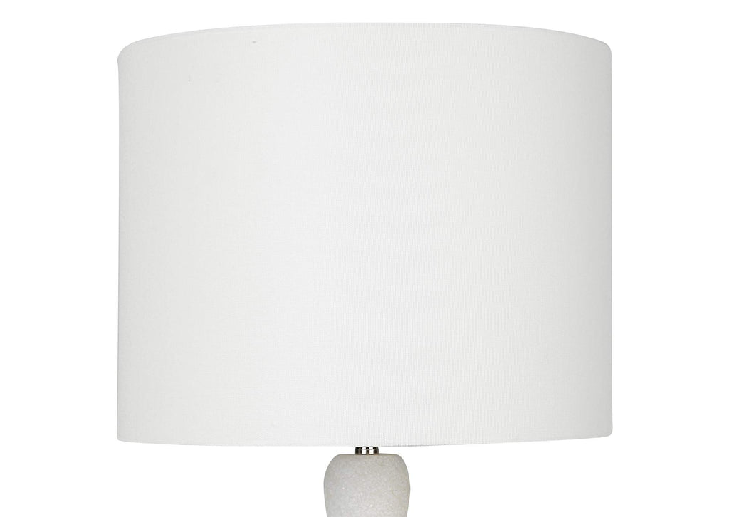 29796-1 Uttermost Inverse White Marble Table Lamp