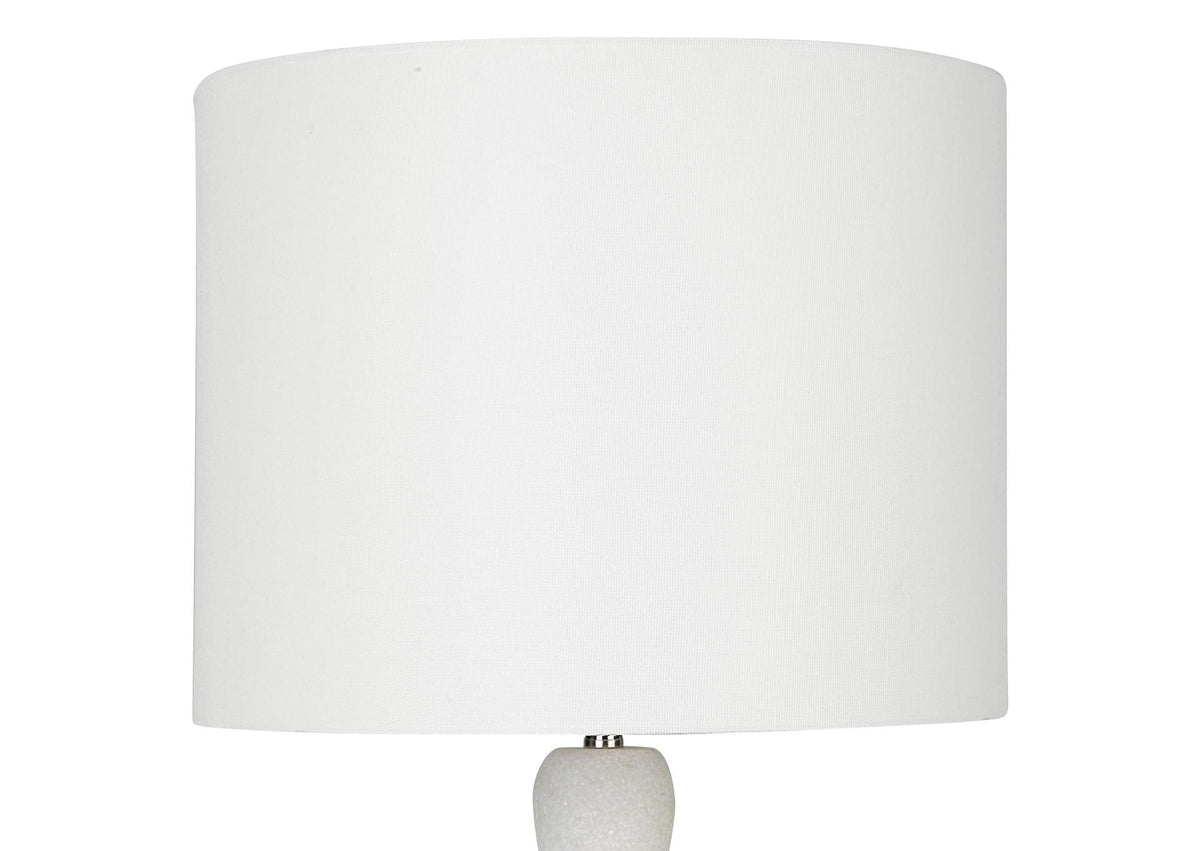 29796-1 Uttermost Inverse White Marble Table Lamp