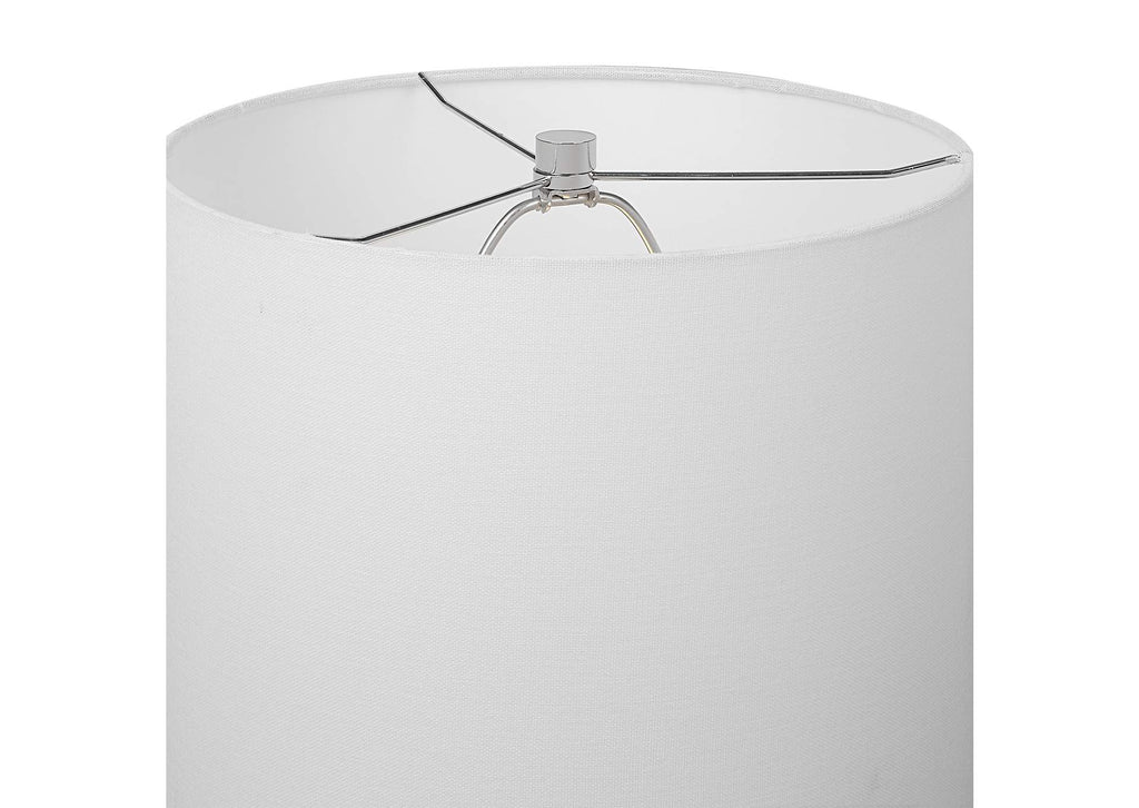 29796-1 Uttermost Inverse White Marble Table Lamp