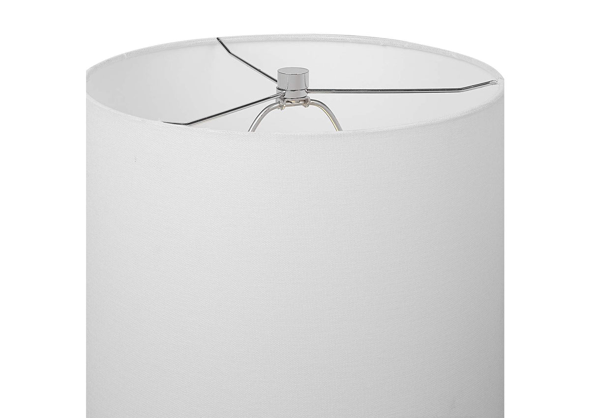29796-1 Uttermost Inverse White Marble Table Lamp