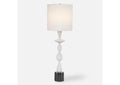 29796-1 Uttermost Inverse White Marble Table Lamp