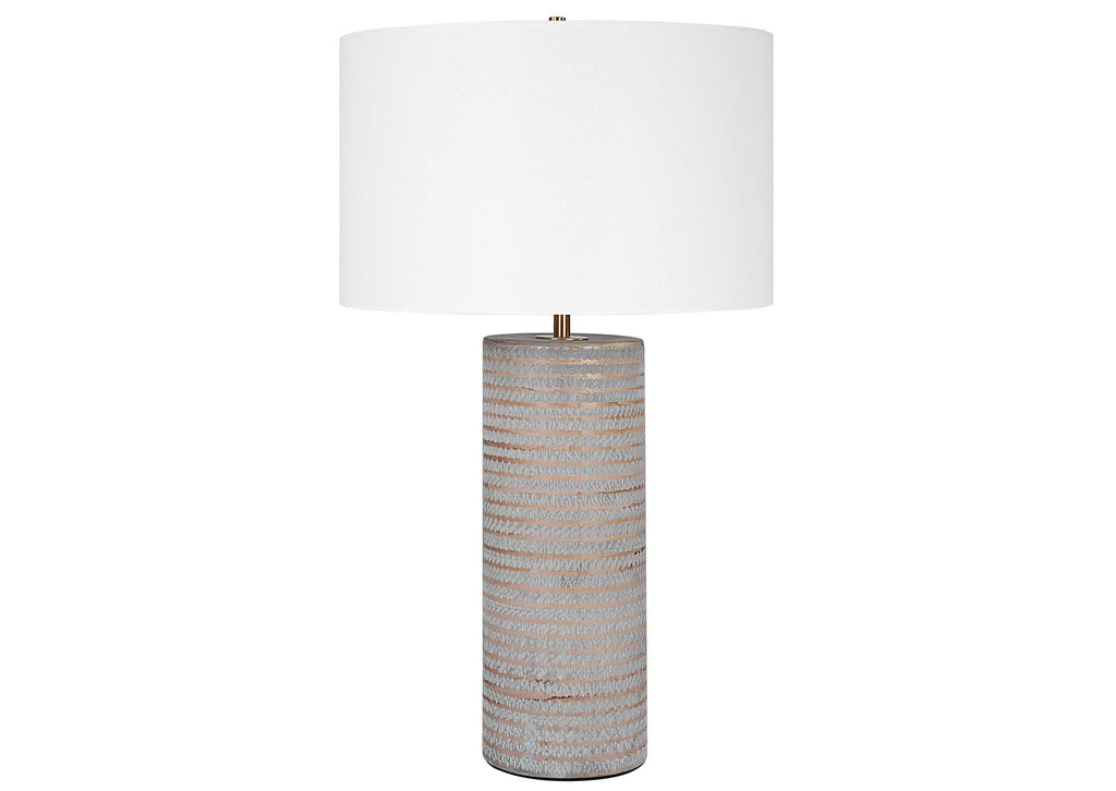29994 Uttermost Monolith Gray Table Lamp