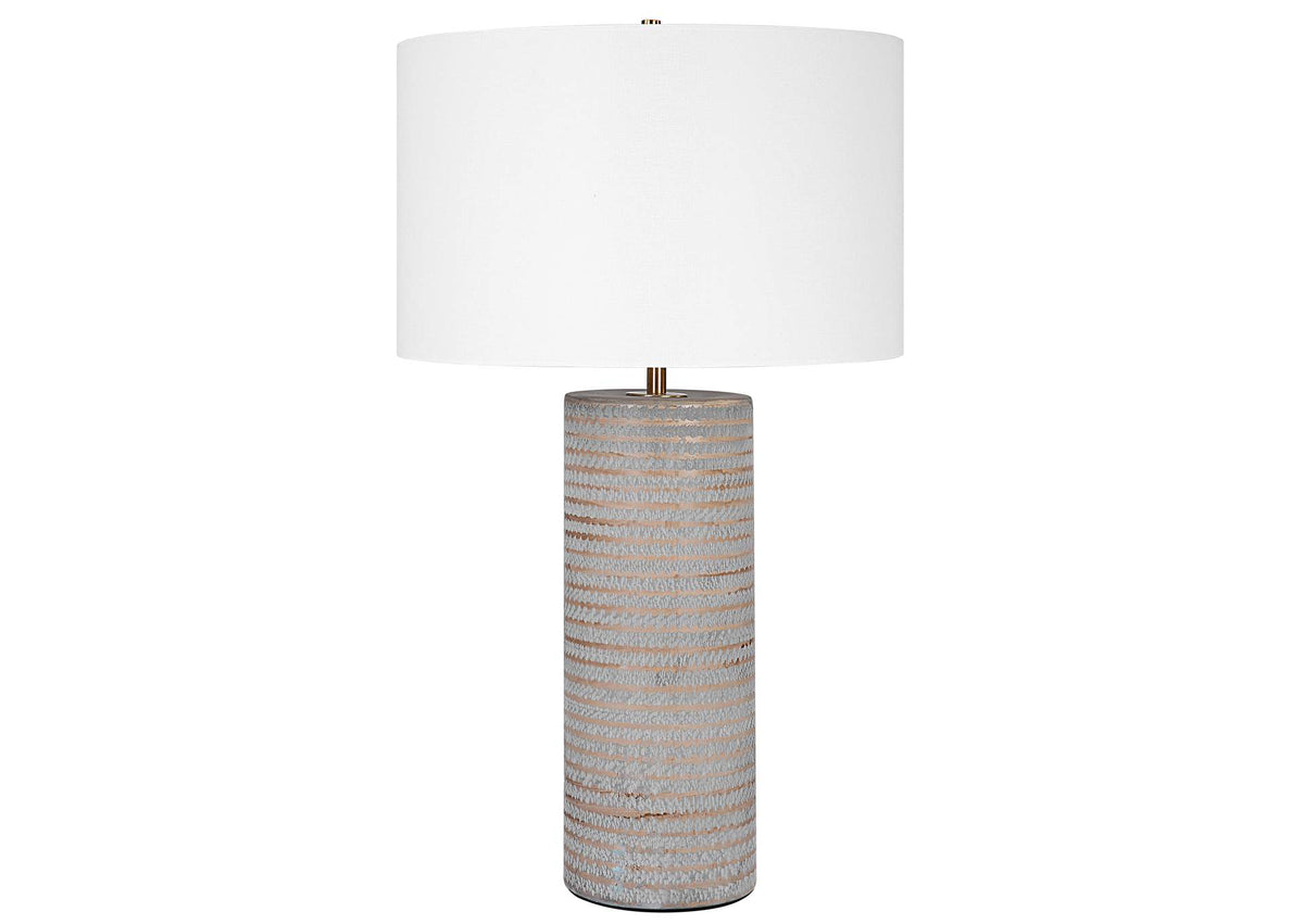 29994 Uttermost Monolith Gray Table Lamp