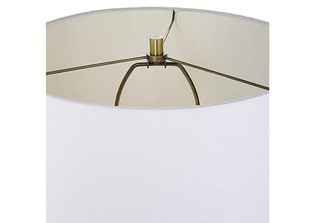 30014-1 Uttermost Duomo Brass Table Lamp