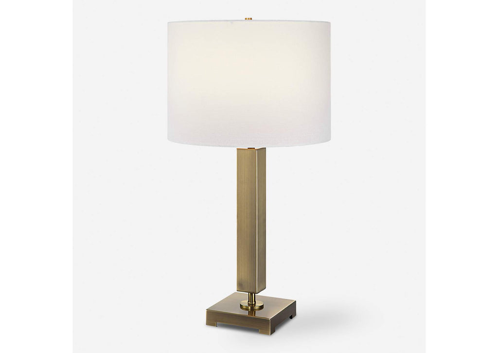 30014-1 Uttermost Duomo Brass Table Lamp