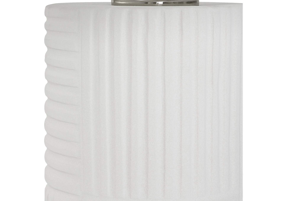 30068 Uttermost Patchwork White Table Lamp