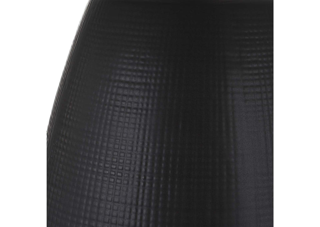 30058-1 Uttermost Twilight Satin Black Table Lamp